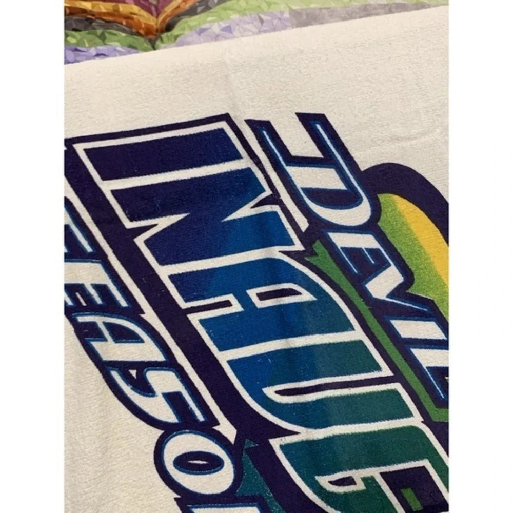 MLB‎ Tampa Bay Devil Rays Beach Towel Inaugural Season 1998 Vintage RARE HTF EUC